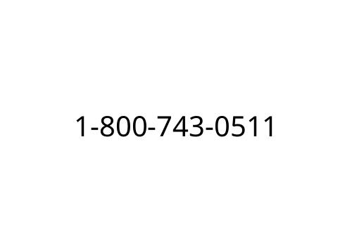 1-800-743-0511