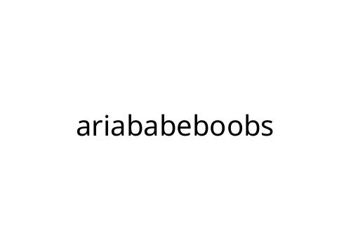 ariababeboobs