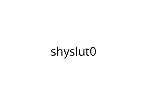 shyslut0