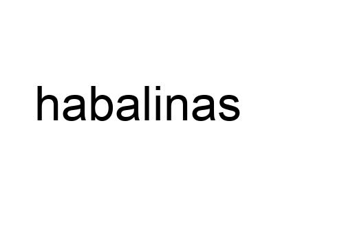 habalinas