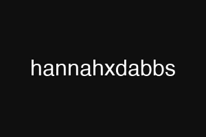 hannahxdabbs