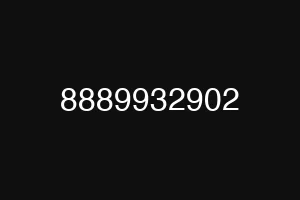 8889932902