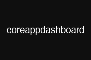 coreappdashboard