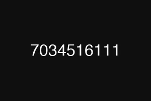 7034516111