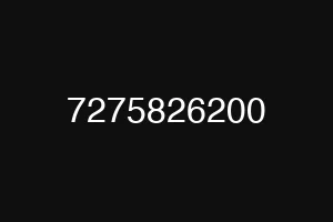 7275826200