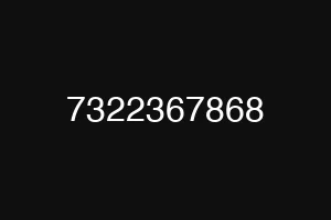 7322367868