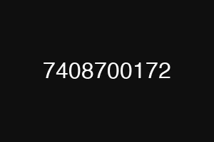 7408700172