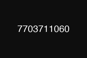 7703711060