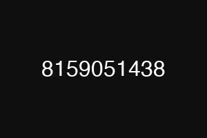 8159051438